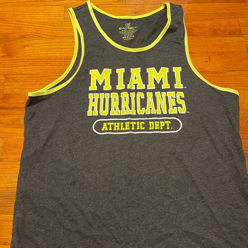 Miami Hurricanes Tank Top (Medium)
